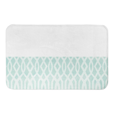 Microfiber Foam Non-Slip Bath Rug