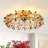 22.8" Crystal Caged Ceiling Fan With Light Kit And Remote Control-123058433