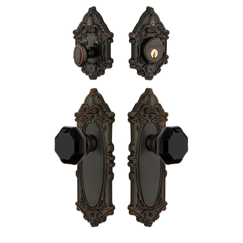 Ensemble de vestibule Grande Victorian, 2-3/4", Bronze intemporel