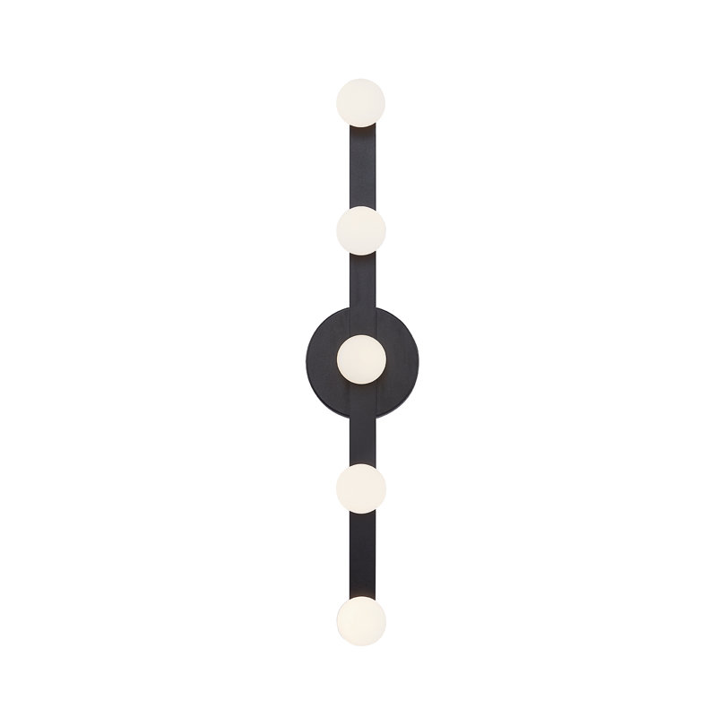 Rezz 5 - Light LED Wallchiere, Black