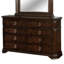 Commode double 8 tiroirs avec miroir Florijan