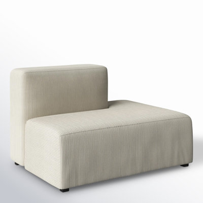 Upholstered Chaise Lounge by Mercury Row