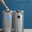 27 Gallon Stainless Steel Recycling Can and Trash Receptacle-101587332