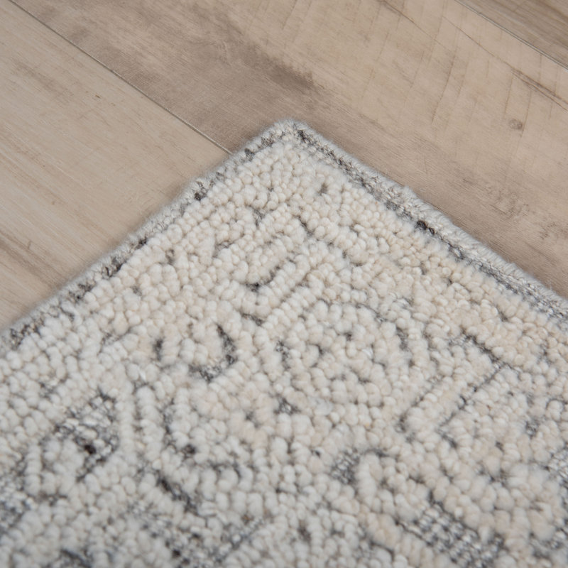 Tapis 100% laine noué à la main, Rectangulaire 2 pi x 3 pi