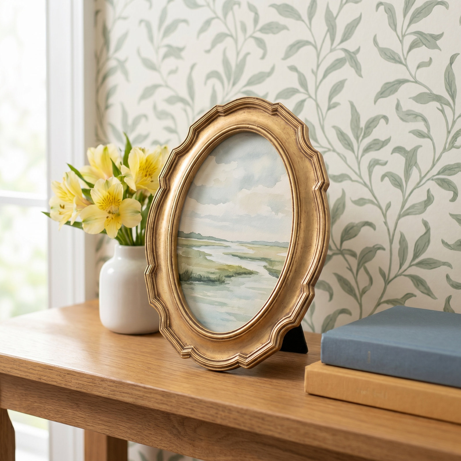 Oval 4" x 6" Picture Frame