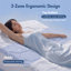 Protège-matelas rafraîchissant à 3 zones-131135471