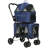 Foldable Pet Stroller with Detachable Carrier-86880162