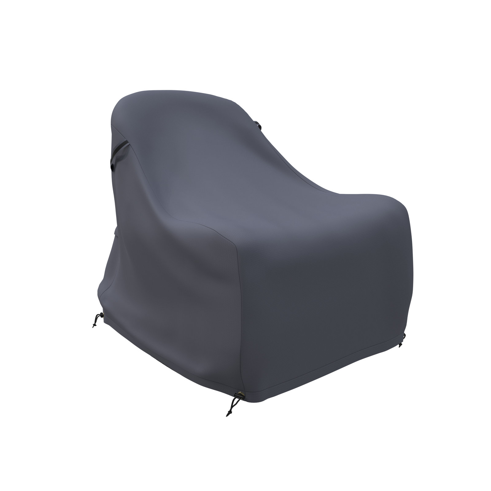 Daughtery Wicker Outdoor Armless Lounge Chair Patio Cover