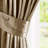 Pleat Curtain Panel with Tieback (Single) 52x84"-713979461-713979460