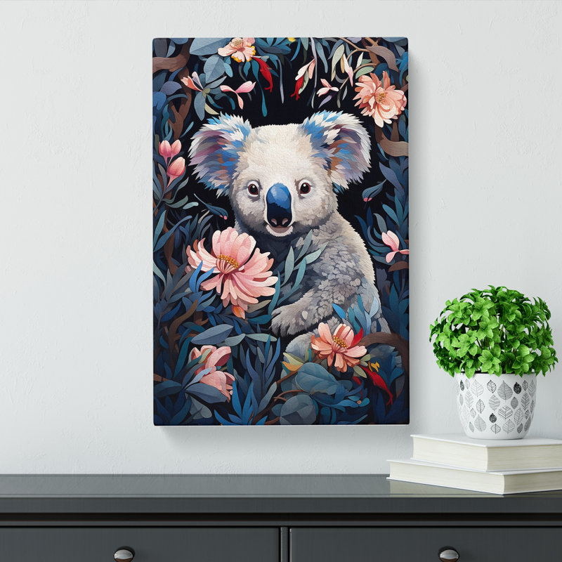 Koala Bear Deco - No Frame Print, 76cm H x 50cm W x 3cm D