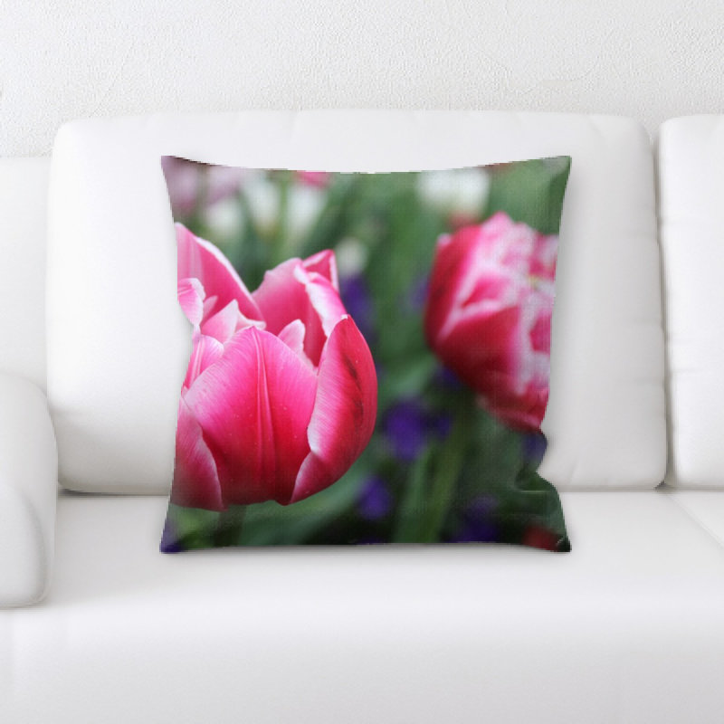 Coussin décoratif fleur