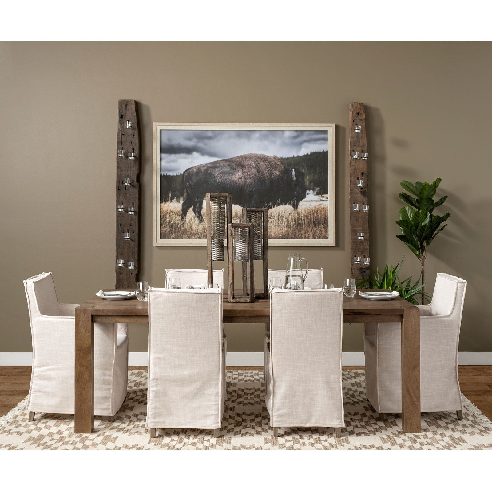Rosanella Linen Armchair
