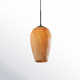 Raima Single Light Solid Wood Pendant