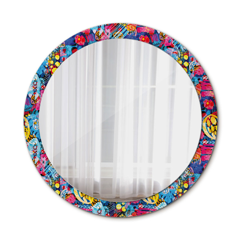 Huldar Glass Flat Wall Mirror