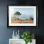 Vue d'Antibes depuis le Notre - Art mural grandiose et encadré sous verre, grand salon-1426959979-1426959978