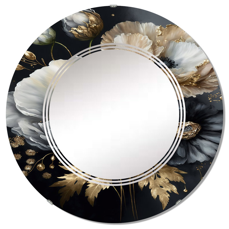 Miroir mural Protho, 32 po x 32 po
