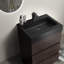 Meuble-lavabo 24 po avec lavabo, grand rangement, conception autoportante moderne-1987218150