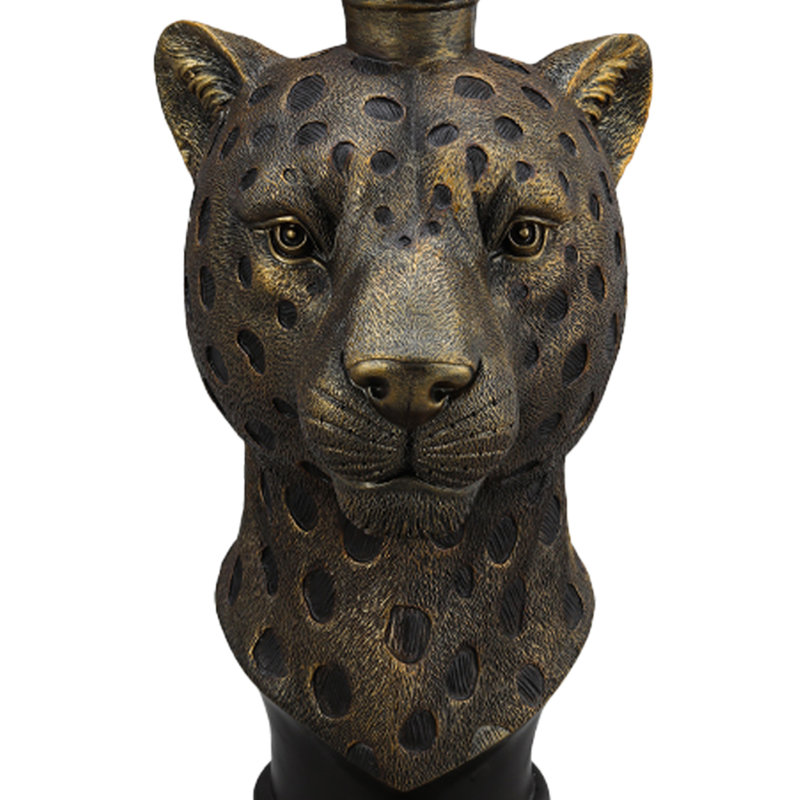Table d'appoint Leopard Head