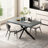 55.11" -70.86"Retro Rectangular Stretch Dining Table-742109605