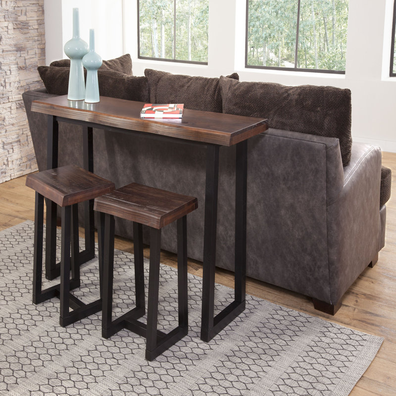 Table de bar Live Edge