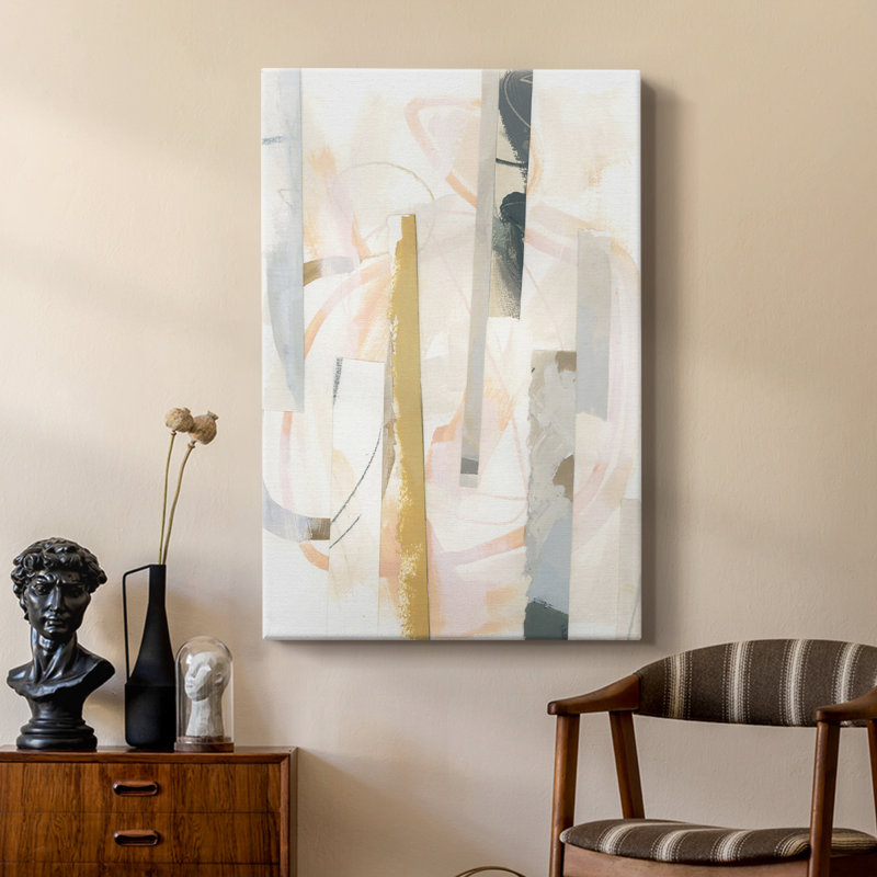 Melon, tournesol I - galerie Cavas sur mesure, H 18 po x l 12 po