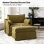 Fauteuil avec repose-pieds Roberta-134055145-134055148