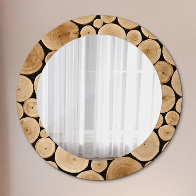 Huldar Glass Flat Wall Mirror