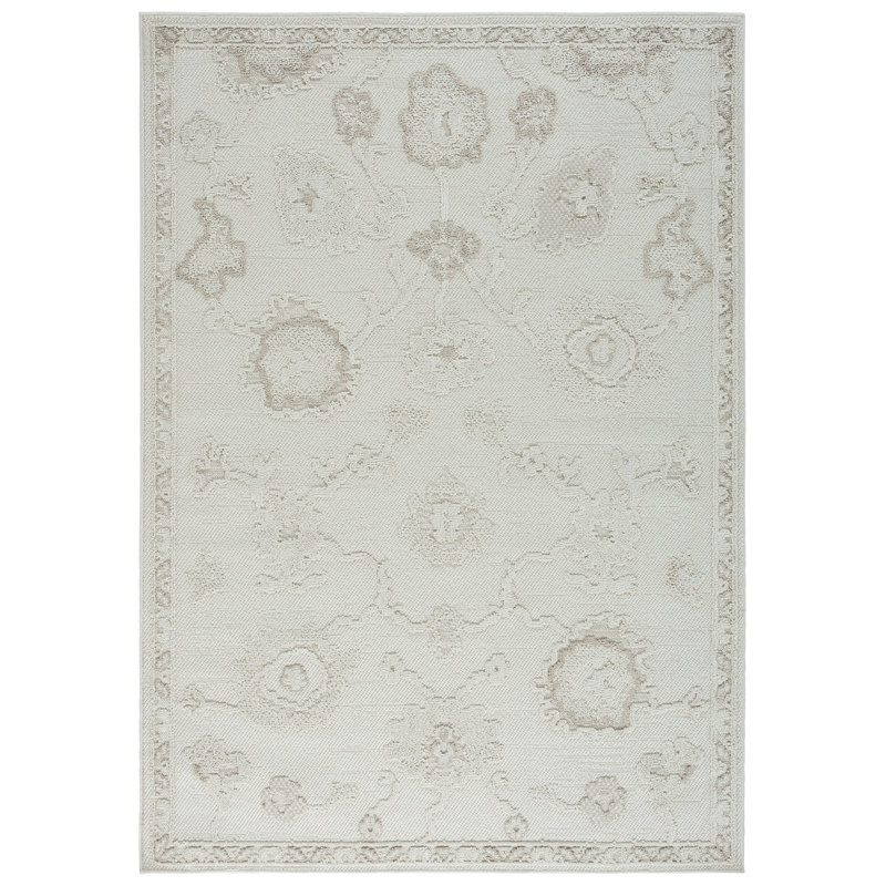 Savell Performance Solid Color Rug, Rectangle 5'3" x 7'6"