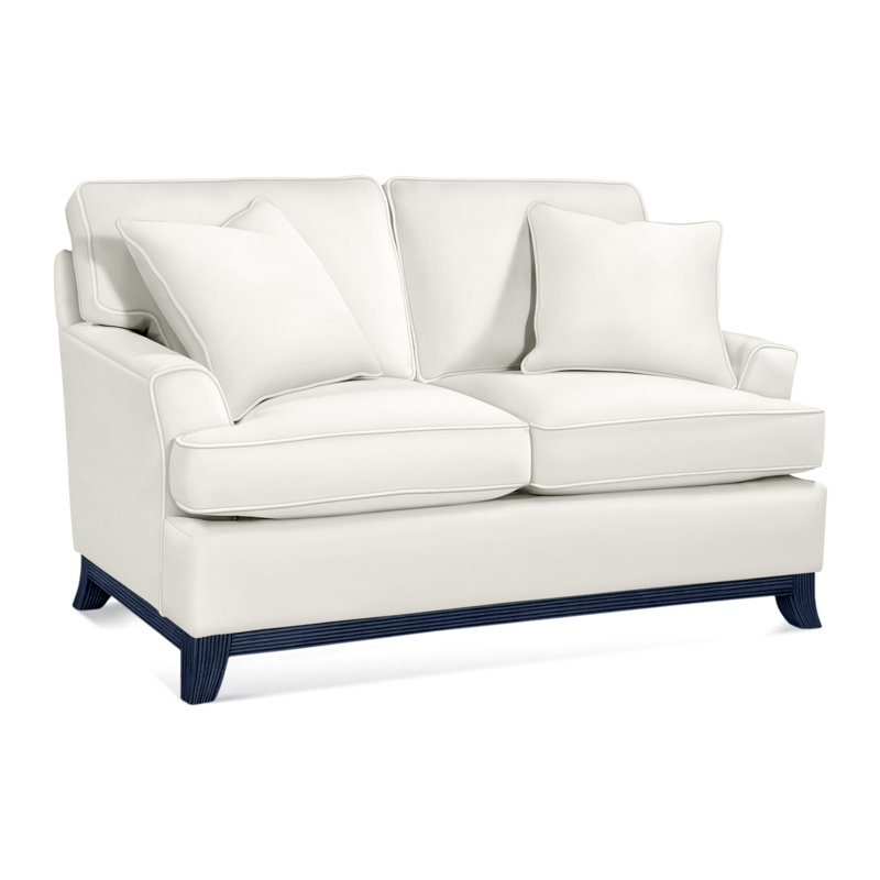 Oaks Way Loveseat, Elite Ivory; 0321-91, Graystone Finish