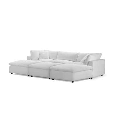 Abbyson Home RX-7054-WHT-6PC