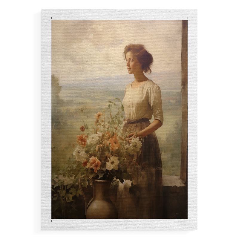 WOMEN Series CDV III - impression sur toile de qualité supérieure seulement - NON-CADRE - prête à être accrochée