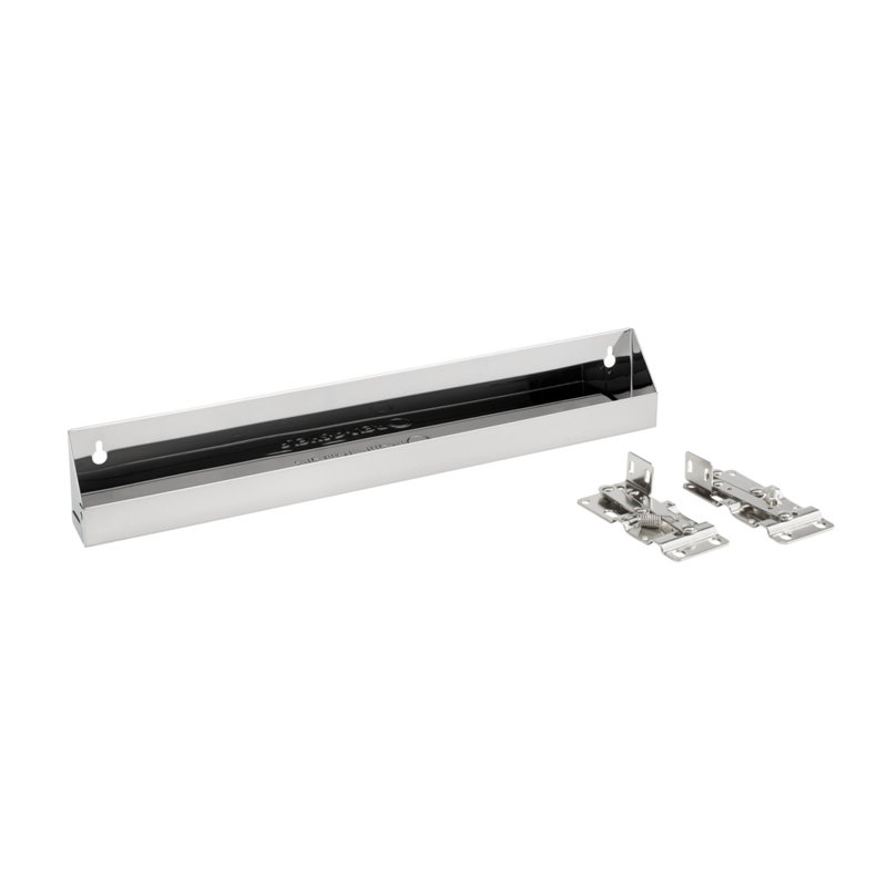 Rev-A-Shelf Stainless Steel Slim Tip-Out Trays for Kitchen or Bathroom Sink Base Cabinets, 19''