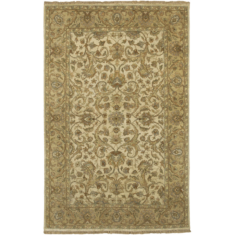 Harrell Wool Indoor Rug, Rectangle 3'9" x 5'9"
