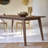 Esmée Walnut Solid Wood Dining Table