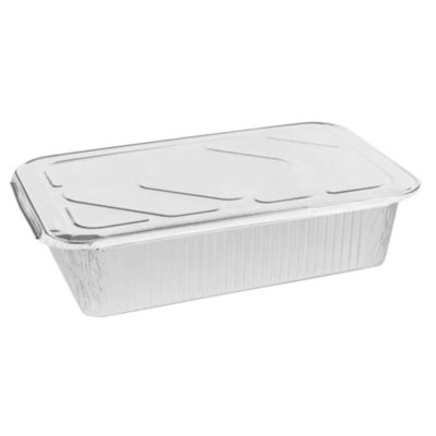Disposable Aluminum Lids for 9 x 13  Half Size Aluminum Foil Pans
