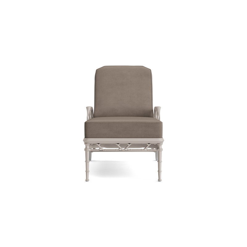 Calcutta Outdoor Chaise Lounge, Dove Smooth, Fusion Moccasian