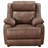 Diandre Dark Brown Upholstered 3-Piece Sofa Set