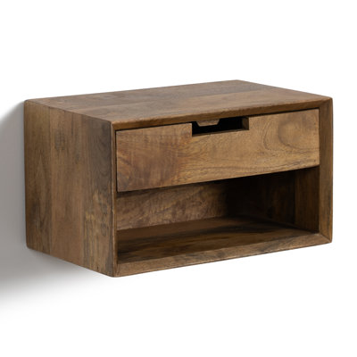 40cm W Solid Wood Bedside Table