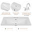 Meuble-lavabo simple avec plateau Naleah 30,01-194843173
