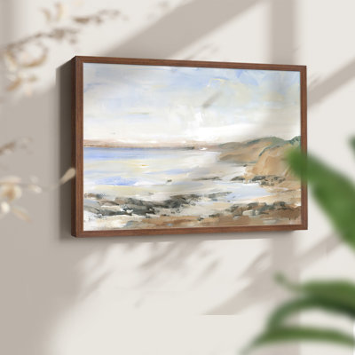 Shoreline Study II -Framed Print - Restickable