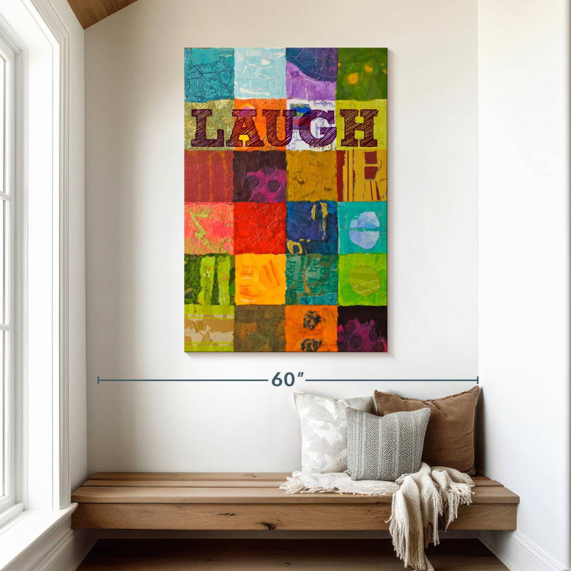 Ashelle Laugh Patchwork, H 48 po x l 32 po