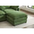 Majuma Chenille Fabric Upholstered 3-Seater Sofa with Ottoman-407985012