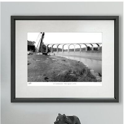 St Germans, The Quay C1955 by Francis Frith - Single Picture Frame Print