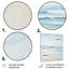 «Beach Photo Tranquil Waters I» - Décoration murale en métal nautique et plage-1751430396