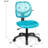 Albreda Modern Computer Task Chair with Adjustable Height and Swivel Casters-186607045
