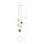 Luminaire suspendu 5 lumières Toscana-107886295