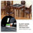 Solid Wood Two-in-one Mahjong Machine with Mahjong Table and Dining Table Function for Chinese Rules