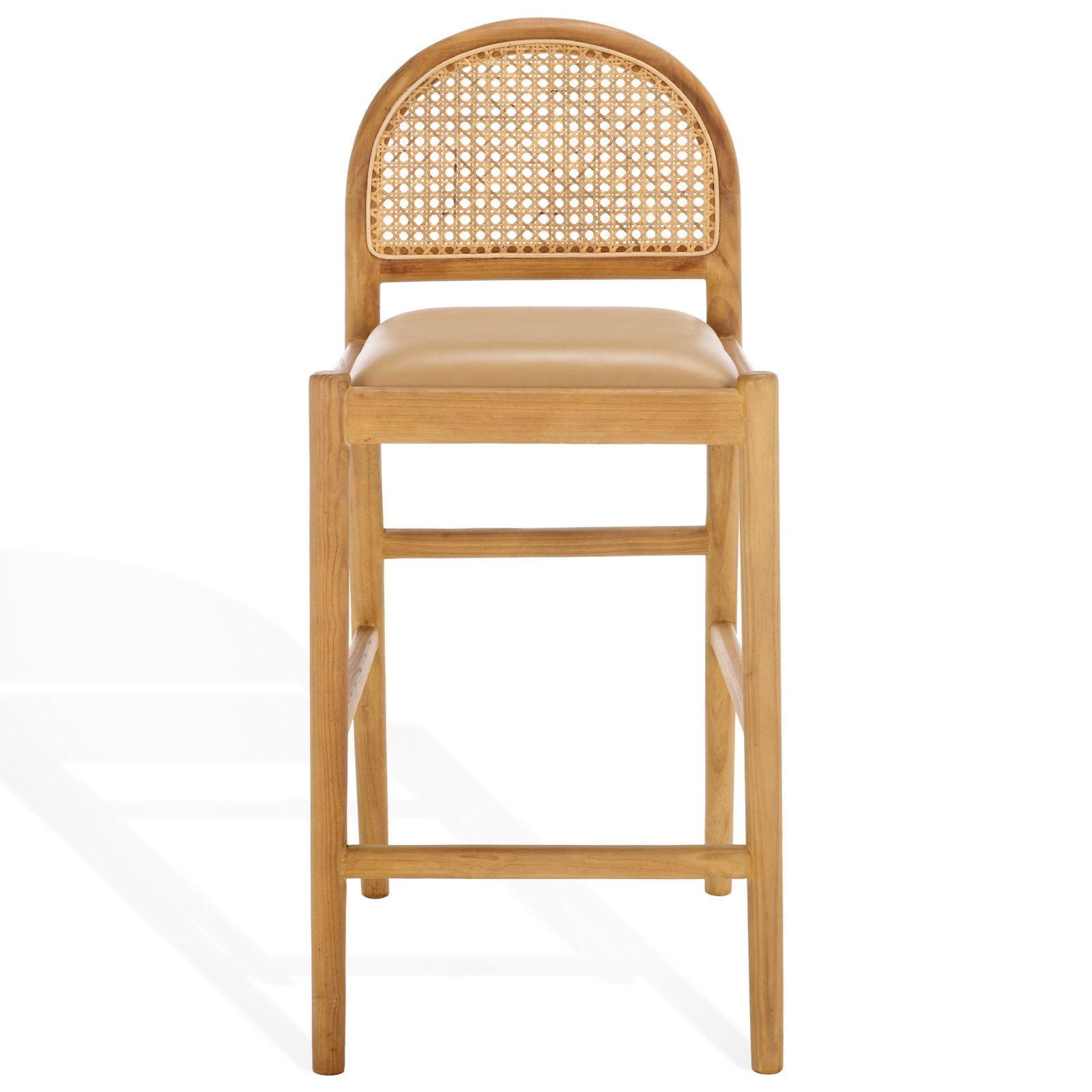 Ottavia 26" Bar Stool, Tan