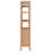 Chittening 4 Shelf 2 Door Bookcase