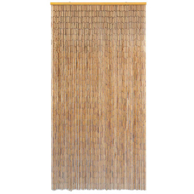  Bamboo Insect Door Curtain 100 x 200 cm Natural Fly Screen Door Hanging Curtain